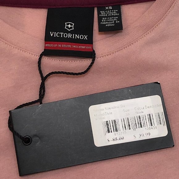 *BRAND NEW* Victorinox (Sabrina) Sleeveless Tee - Size XS - Picture 3 of 6